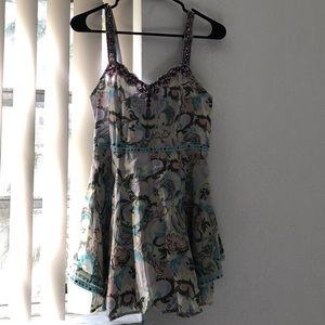Mini flowy dress
